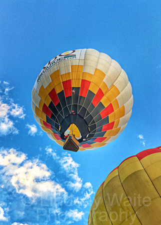 Balloon From Below 5x7